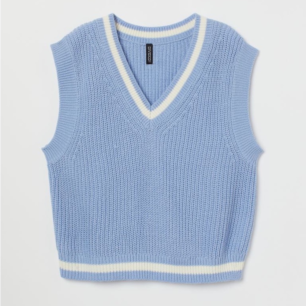 H&M Ribbed Sweater Vest